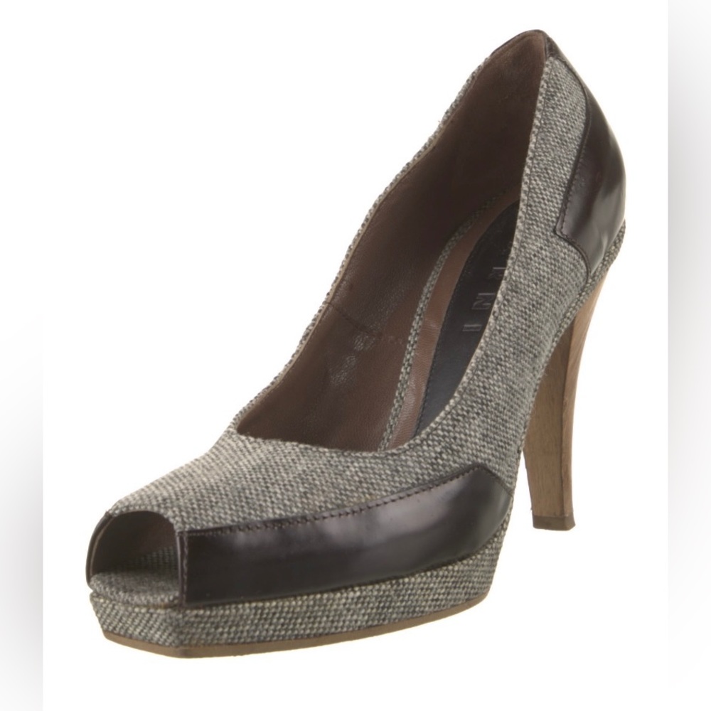 Marni Womens Size 36 US Size 6 Heels Brown